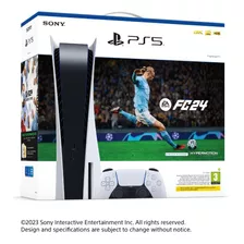 Playstation Ps5 + Fifa24 + Blu-ray - 825 Gb - 12m Garantia