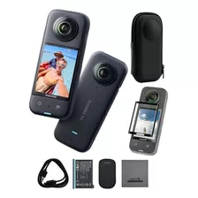 Câmera De Vídeo Insta360 X3 5.7k Preta Envio Imediato + Nfe