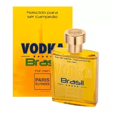 Paris Elysees Vodka Brasil Yellow Edt 100ml Para Masculino