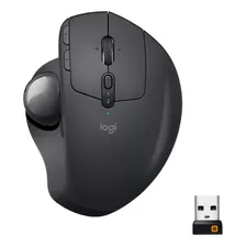 Mouse Ergonomico Bluetooth Logitech Mx Ergo Color Negro