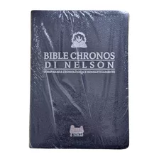 Biblia Chronos Di Nelson Capa Azul