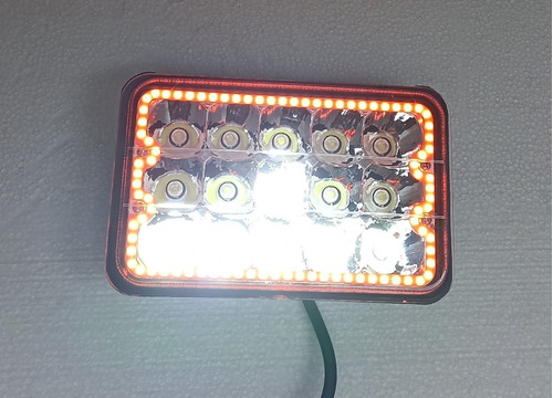 Faros Led Ford Crown Victoria Arillo Rojo Con Blanco Frio Foto 4