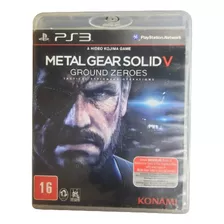 Metal Gear Solid V Ground Zeroes -ps3- Original (usado)