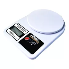 Balanza Gramera De Cocina Digital Adir 1676 Pesa Hasta 5kg Blanca