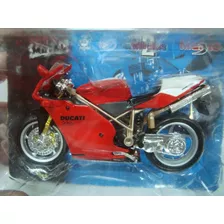 Miniatura Moto Ducati 998r Testastretta 1/18 Maisto #1j119