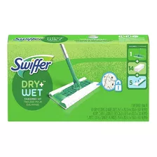 Swiffer Sweeper Dry + Wet - Juego De Limpieza Color Verde