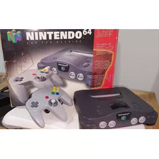 Consola Nintendo 64 Con Caja Original Y De Uso