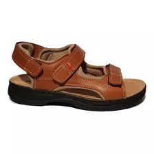 Sandalias Pizzoni 8022 Franciscanas De Cuero Negro Marrón