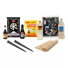 Kit Sushi Completo Premium Com Os Melhores Produtos 9 Itens