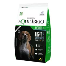 Equilíbrio Light Cães Adultos Porte Médio 12kg