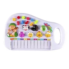 Piano Infantil Teclado Para Criança Com Som Dos Bicho 