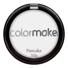 Pancake Pó Branco Color Make 10 Gramas Maquiagem Artística Tom Branco