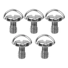 5pcs 1/4 Tornillo De Cámara Para Placa De Liberación Rápida