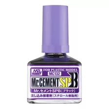 Mr Hobby Pegamento Mr Cement Black Secado Rapido 40ml