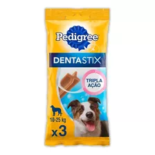 Petisco Pedigree Dentastix P/ Cães Adultos Raças Médias 77gr