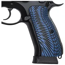 Agarres G10 Cz Cz 75 Full Size Sp01, Textura De Rayos D...