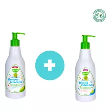 Shampoo Para Bebês E Condicionador Hidrata Cabelinho Bioclub