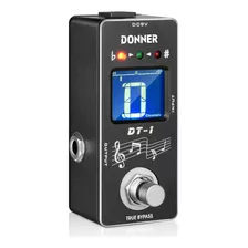 Pedal Afinador De Guitarra Dt-1 Con Indicador De Tono