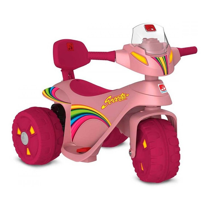 Lambreta Hello KITTY Eletrica 6V Moto Motinho Triciclo Criança Infantil  ANDA Sozinha Motorizada Eletronica - Patota Brinquedos