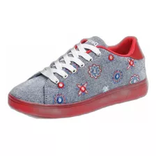 Zapatillas Nuevas Desigual 37 Bordadas Jeans