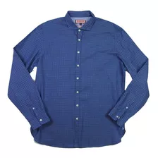 Camisa Thomas Pink Blue Check Para Hombre Talla M