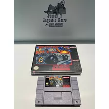 Battle Cars Snes Super Nintendo Original Con Caja