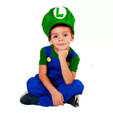 Fantasia Luigi Completa Infantil E Juvenil Premium