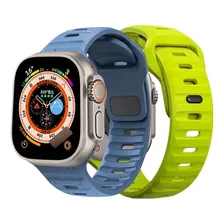 Correa Silicona Modelo Premium Para Apple Watch Ultra 49mm