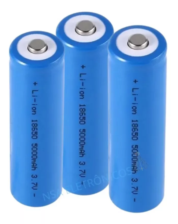 Bateria Li-ion 18650 6800mah 3.7v - Recarregável Original