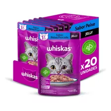 Mars Petcare Whiskas Ração Umida 1+ 20 Unidades 85gr