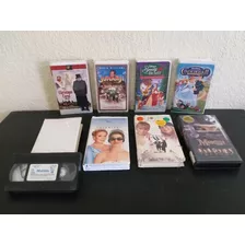 Lote#16, Ocho Películas Vhs, Coleccionables, Vintage