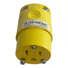 Toma Corriente Amarilla Leviton Aérea De 15a-125v 515cv