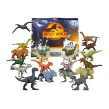 20 Mini Dinossauros Jurassic World Dominion Mattel Novo C/nf