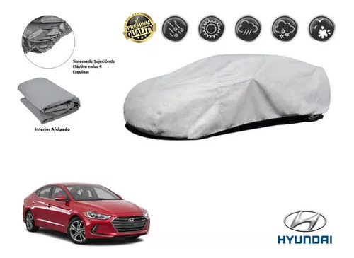 Funda Cubreauto Afelpada Premium Hyundai Elantra 2023 Foto 2