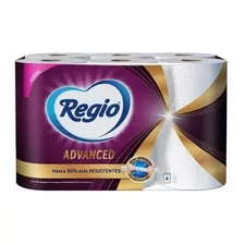 Toallas De Papel Regio Advanced 6 Rollos Ultra Resistentes