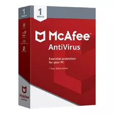Mcafee Antivirus 12 Meses 1 Dispositivo Pc