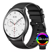 Reloj Inteligente Hombres Mujeres 1.43 Amoled Smartwatch