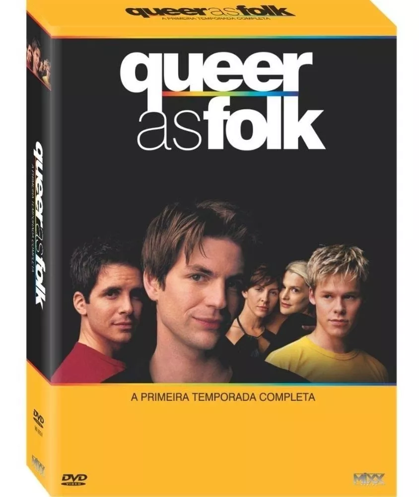 Box Queer As Folk 1ª Temporada Original Lgbt Lacrado 6 Dvd's