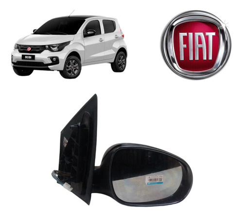 Retrovisor Elétrico Fiat Palio Siena 2011 12 A 2021 Direito