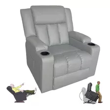 Sillon Relax Con Calor Lumbar Masajeador Vibratorio Elevable