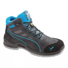 Zapato De Seguridad Puma Lady Berril Blue