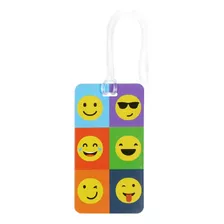 Tag De Bagagem Sestini Emojis Novo Em Pvc Rígido