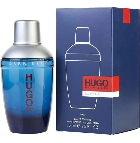 Hugo Boss Dark Blue Men Perfume Edt  X 75ml