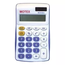 Calculadora De Bolsillo 8 Digitos Electronica Motex 9135-8