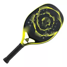 Raquete De Beach Tennis Turquoise Black Death 10.3 Yellow
