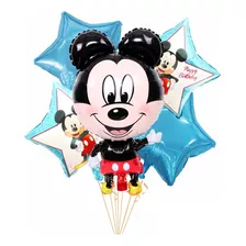 Globo Metalizado De Mickey Or Minnie De Cuerpo Completo