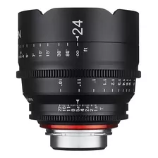 Lente Cine Profesional Rokinon Xeen Xn24-pl 24 Mm T1.5