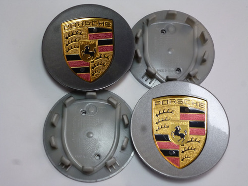 Centros Rin Para Porsche Cayenne Boxter Cayman 911 76mm 4 Pz Foto 2