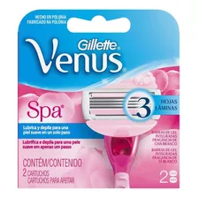 Cartuchos Para Máquina De Afeitar Gillette Venus Breeze Spa 2 Cartuchos