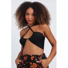 Top Tricot Canelado Rayon Farm